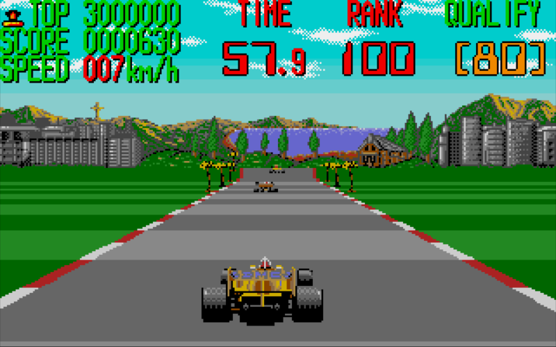 Continental Circus - Atari ST game screenshot (1989) by Virgin Mastertronic